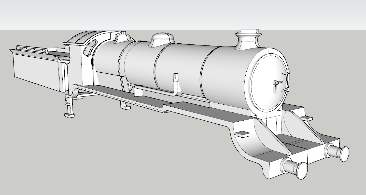 (image for) LSWR Urie S15 Class - No Smoke Deflectors